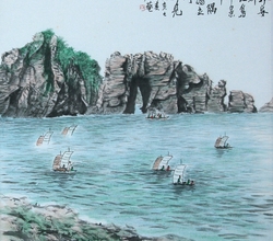 홍도10경 병풍(5)